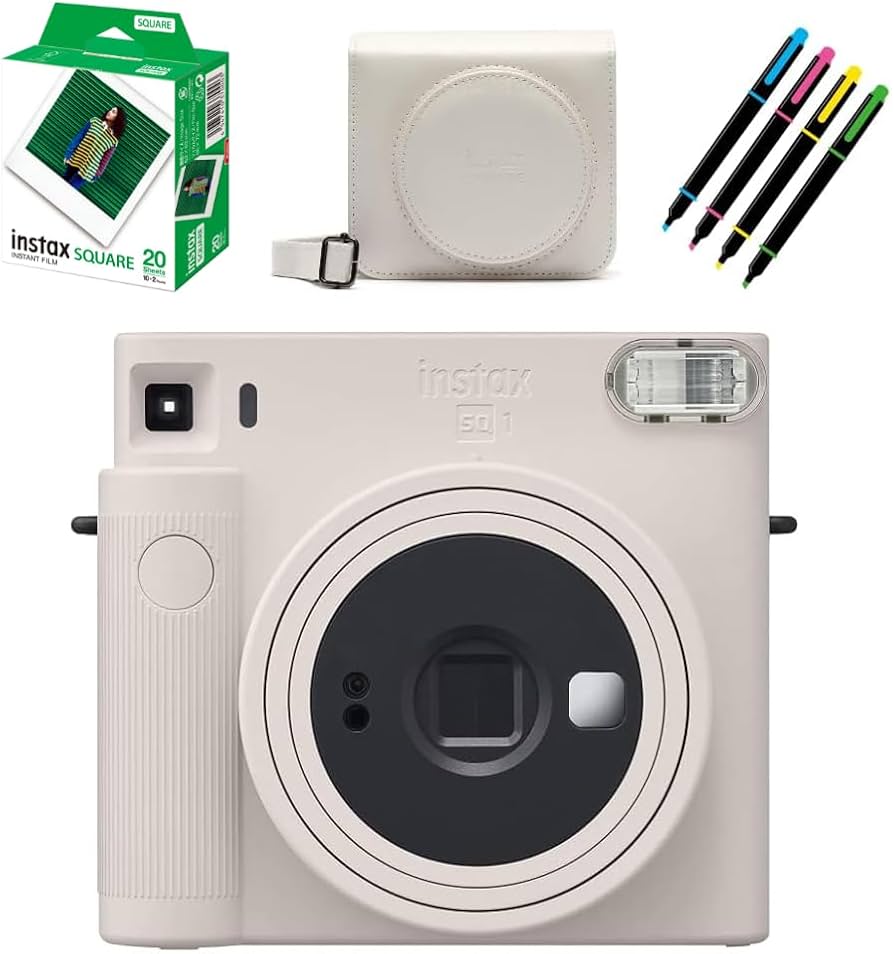 インスタックス　スクエア　SQ1 チョークホワイト　新品未使用品 インスタントカメラ 『チェキ』 instax SQUARE SQ1 チョーク